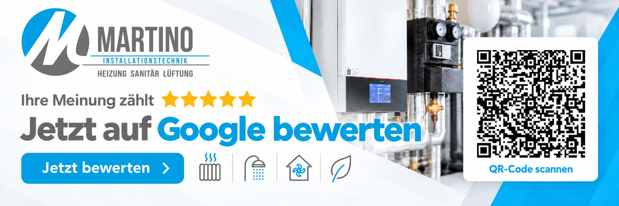 Google-Bewertung für Martino Installationstechnik